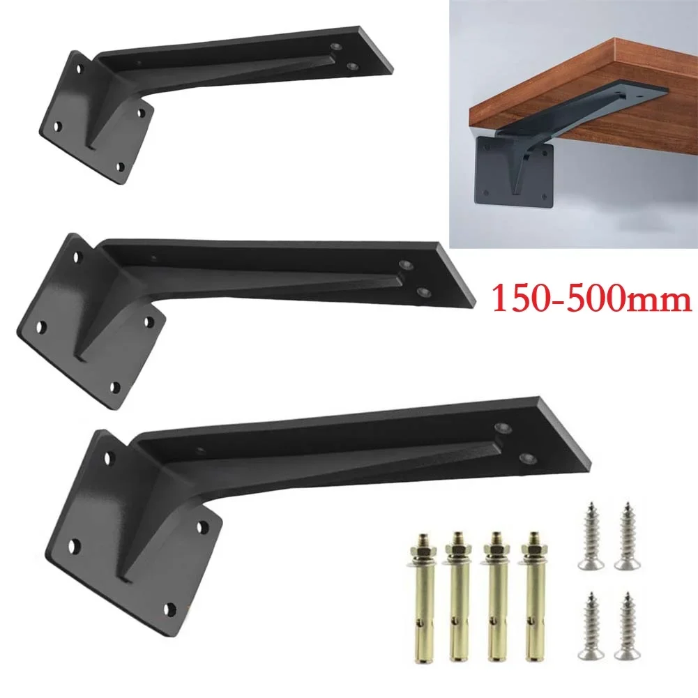 150-500mm Metal Floating Shelf Bracket Wall Mount Shelf Bracket Heavy Duty For Shelves Support Triangular Bracket
150-500mm Metal Floating Shelf Bracket Wall Mount Shelf Bracket Heavy Duty For Shelves Support Triangular Bracket