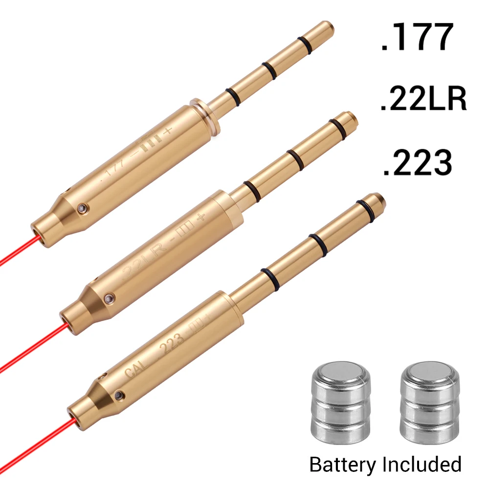 Лазерный коллиматор для целиков .22LR, .177, .223 Rem, 9 мм, .38 SPL, .300 WIN, .30-06, 8x57JS для пистолетов, ружей, страйкбольного оружия
Лазерный коллиматор для целиков .22LR, .177, .223 Rem, 9 мм, .38 SPL, .300 WIN, .30-06, 8x57JS для пистолетов, ружей, страйкбольного оружия