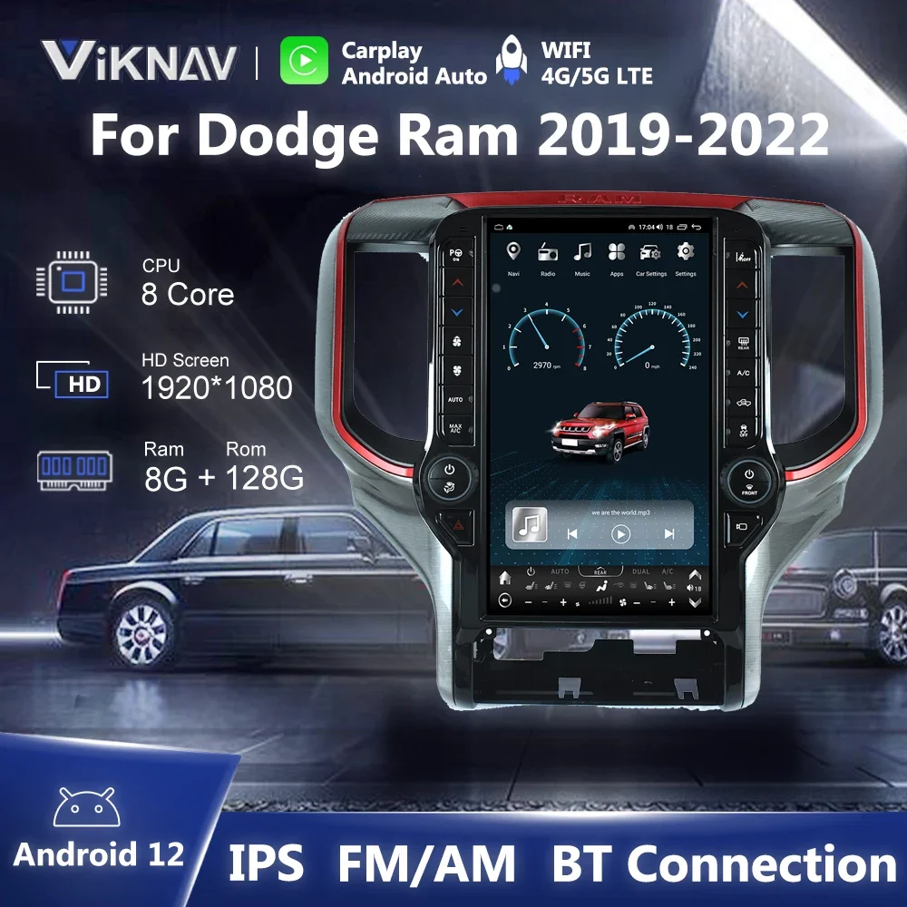13,6-дюймовый Android12 для Dodge RAM, автомобильный радиоприемник 2019-2022, замена авто стерео, GPS-навигация, мультимедийный плеер, сенсорный экран
13,6-дюймовый Android12 для Dodge RAM, автомобильный радиоприемник 2019-2022, замена авто стерео, GPS-навигация, мультимедийный плеер, сенсорный экран
