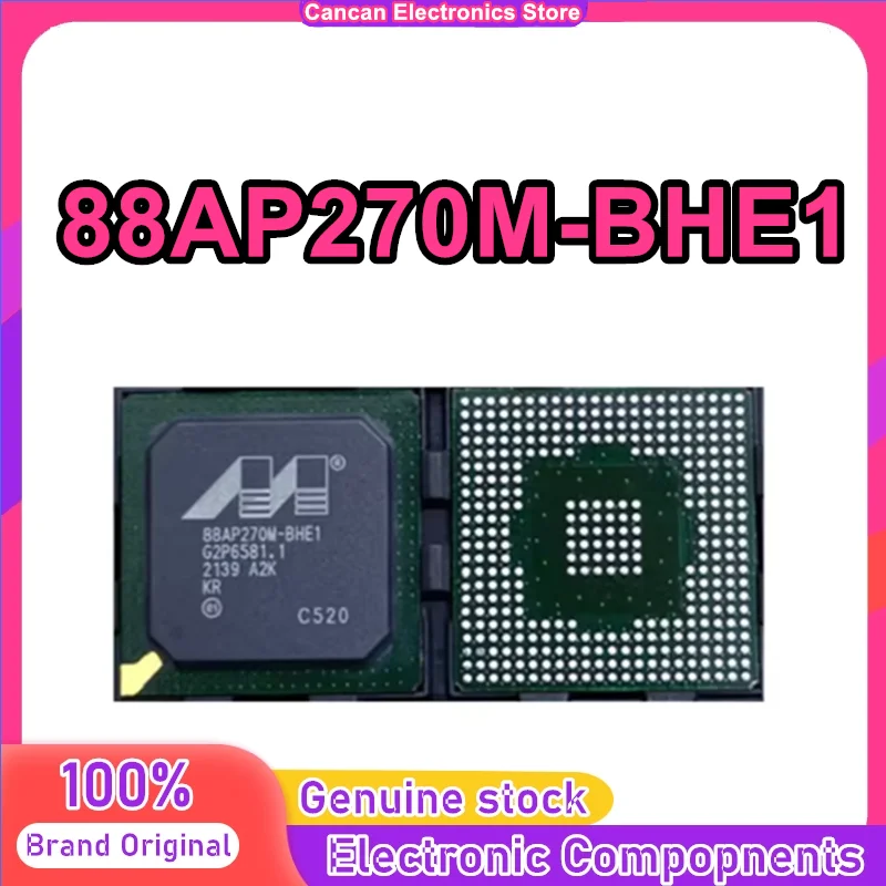 88AP270M-BHE1 88AP270MA2-BHE1C520 BGA IC Chip 100% New Original in stock
88AP270M-BHE1 88AP270MA2-BHE1C520 BGA IC Chip 100% New Original in stock