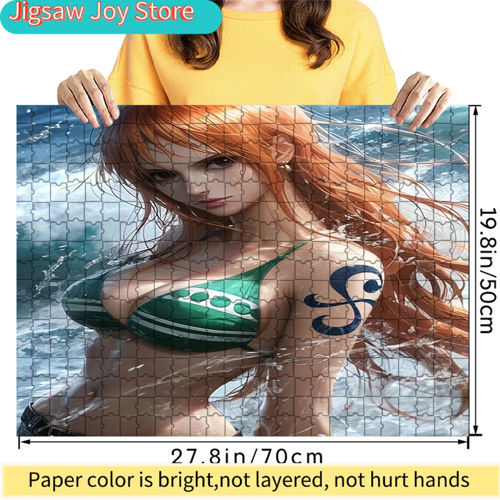 One Piece Nami Beach Ocean Scene Art Paper Jigsaw Puzzle, Straw Hat Navigator Character Decor, Collectible Gift for Fans
One Piece Nami Beach Ocean Scene Art Paper Jigsaw Puzzle, Straw Hat Navigator Character Decor, Collectible Gift for Fans