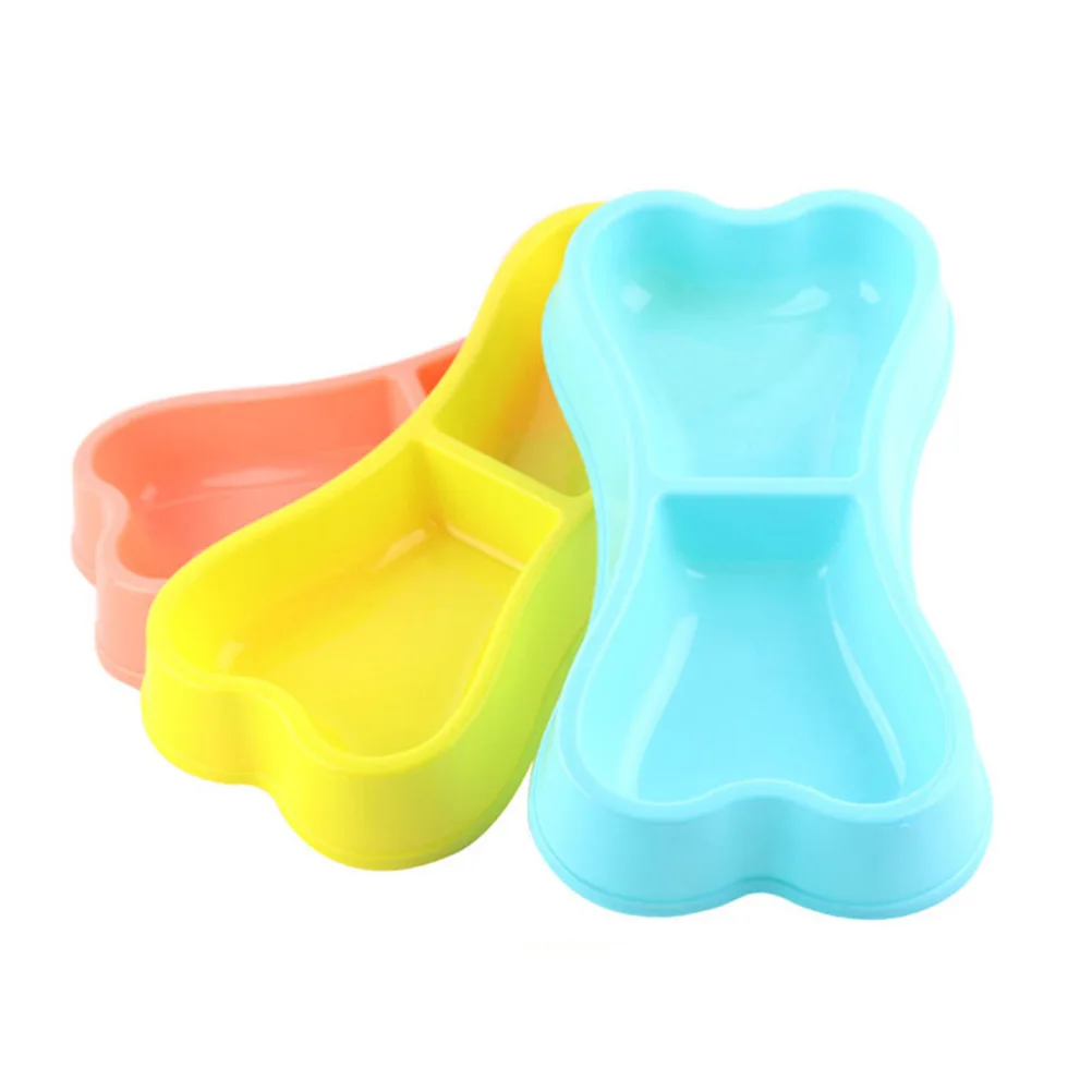 Dog Bone Shape Double Bowls Non-Slip Plastic Pet Food Water Feeders For Puppies Cats Dual Feeding Bowl Accessories Blue
Dog Bone Shape Double Bowls Non-Slip Plastic Pet Food Water Feeders For Puppies Cats Dual Feeding Bowl Accessories Blue