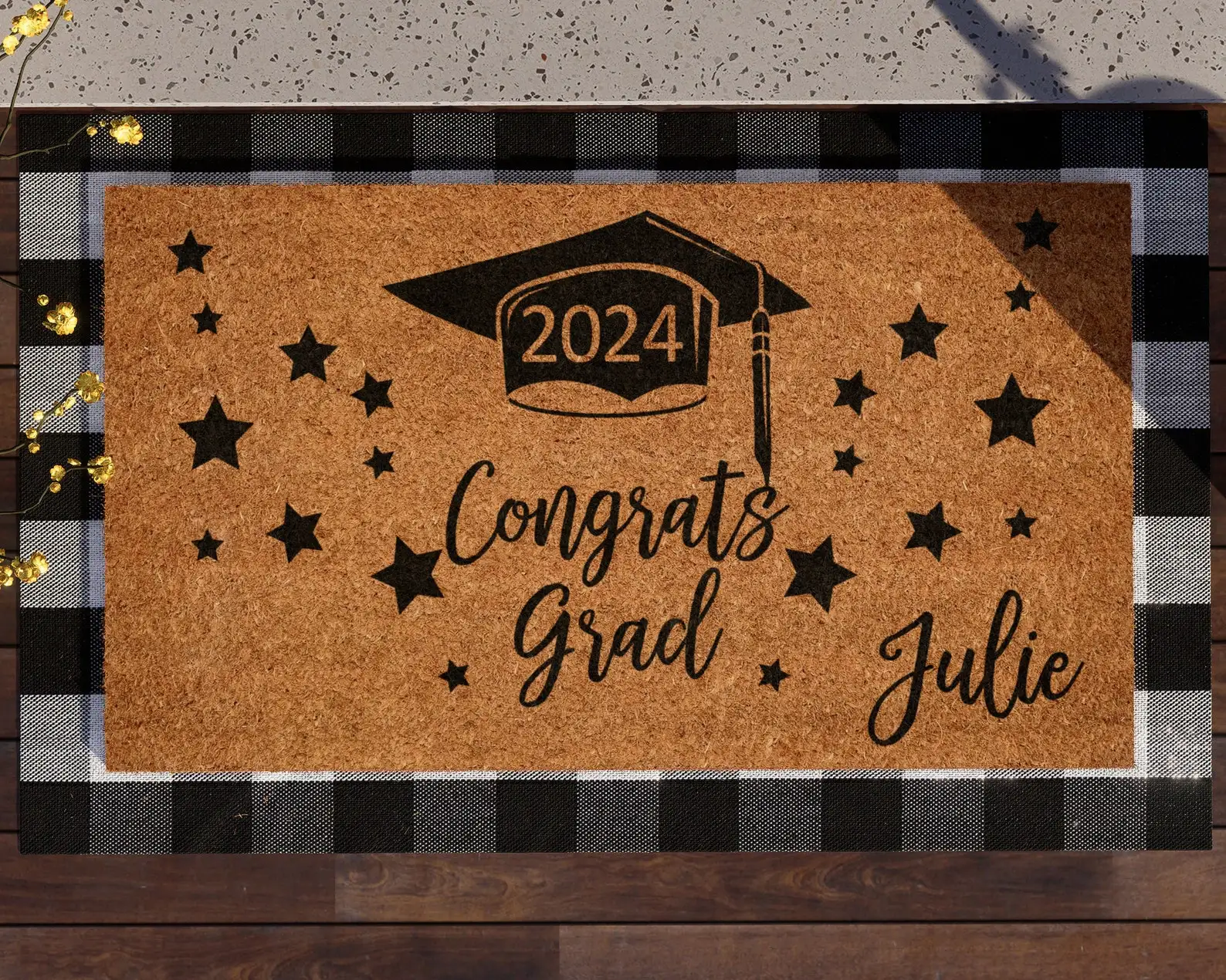 Personalized Graduation 2026 Name and Year Mats Welsome Doormat Family Housewaring Graduation Gift Anti-slip Asorbent Home Mat
Personalized Graduation 2026 Name and Year Mats Welsome Doormat Family Housewaring Graduation Gift Anti-slip Asorbent Home Mat