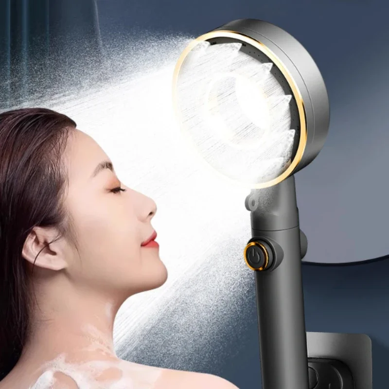 High Pressure Handheld Shower Head with One-Click Pause
High Pressure Handheld Shower Head with One-Click Pause