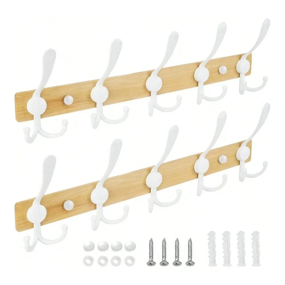 Mounted Coat Rack Five Heavy Duty Tri Hooks All Metal Construction For Jacket Coat Hat In Mudroom Entryway Matte Black 2Pack Gi
Mounted Coat Rack Five Heavy Duty Tri Hooks All Metal Construction For Jacket Coat Hat In Mudroom Entryway Matte Black 2Pack Gi