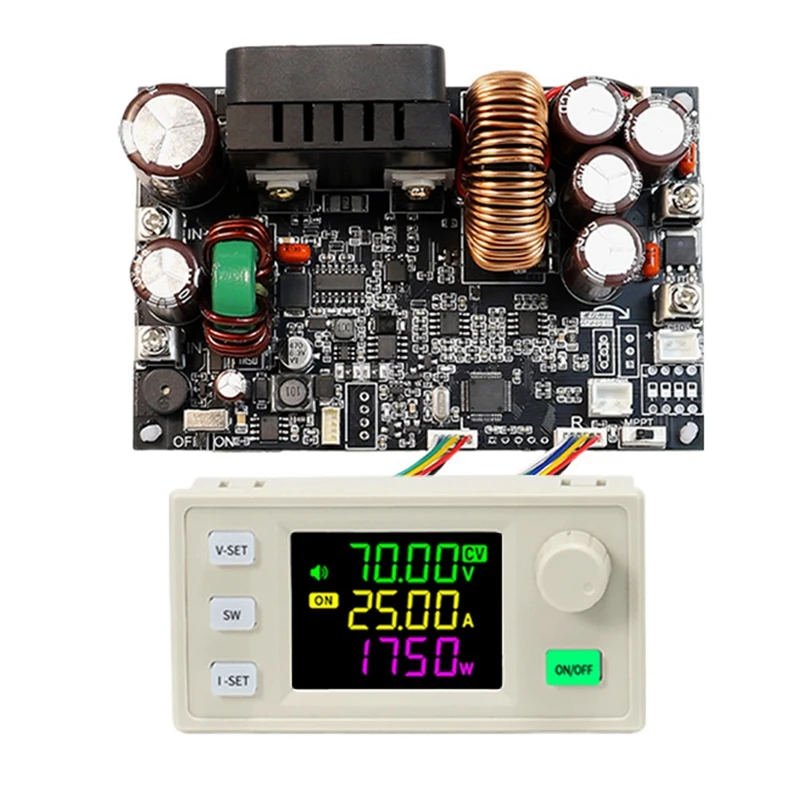 AB15-Upgrade CNC DC Adjustable Voltage Regulated Power Supply Constant Voltage Constant Current Module 70V/25A/1750W
AB15-Upgrade CNC DC Adjustable Voltage Regulated Power Supply Constant Voltage Constant Current Module 70V/25A/1750W