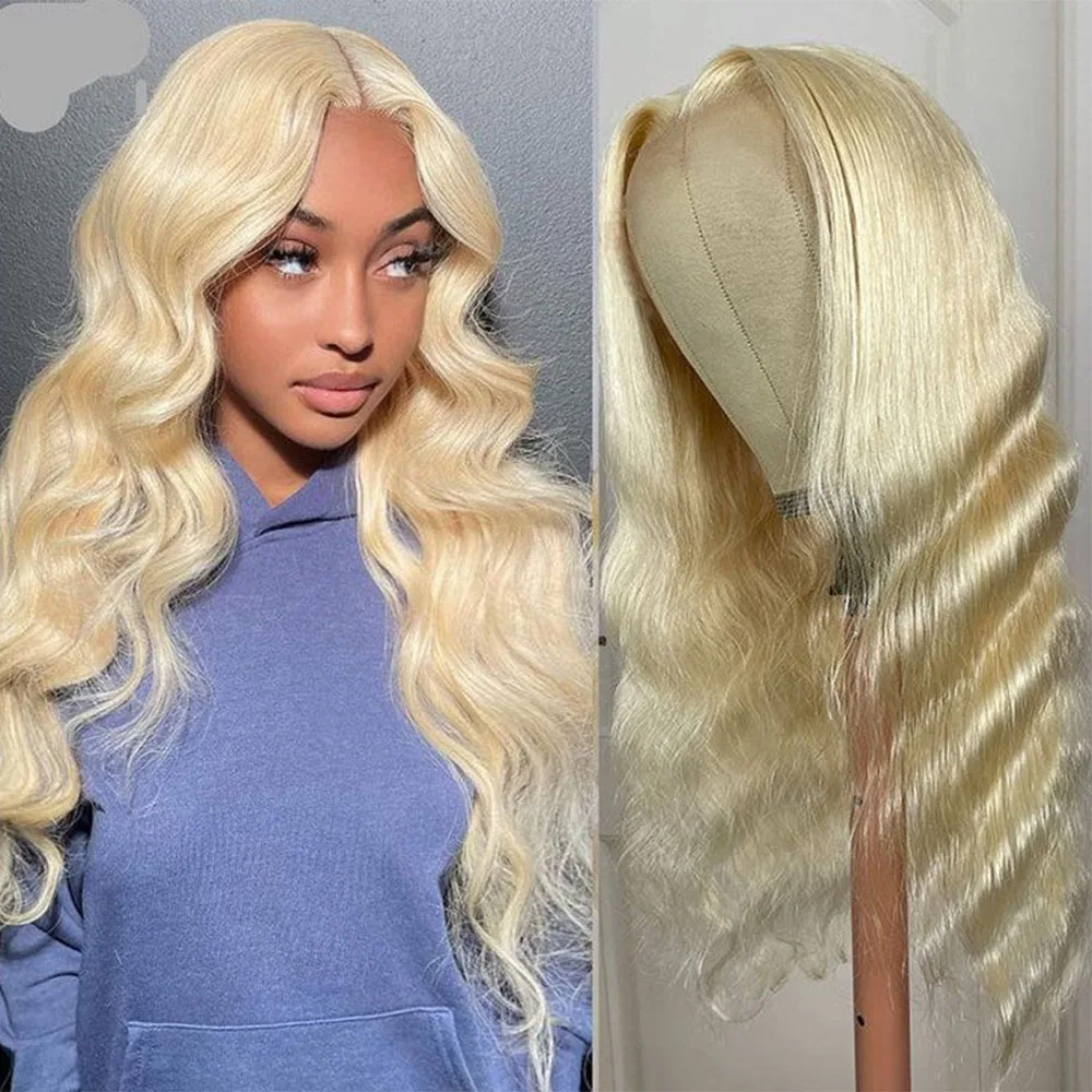 30 40 Inch 613 Honey Blonde Color 13x6 HD Lace Frontal Body Wave Human Hair Wig 13X4 Front Wig Brazilian Water Wave For Women
30 40 Inch 613 Honey Blonde Color 13x6 HD Lace Frontal Body Wave Human Hair Wig 13X4 Front Wig Brazilian Water Wave For Women