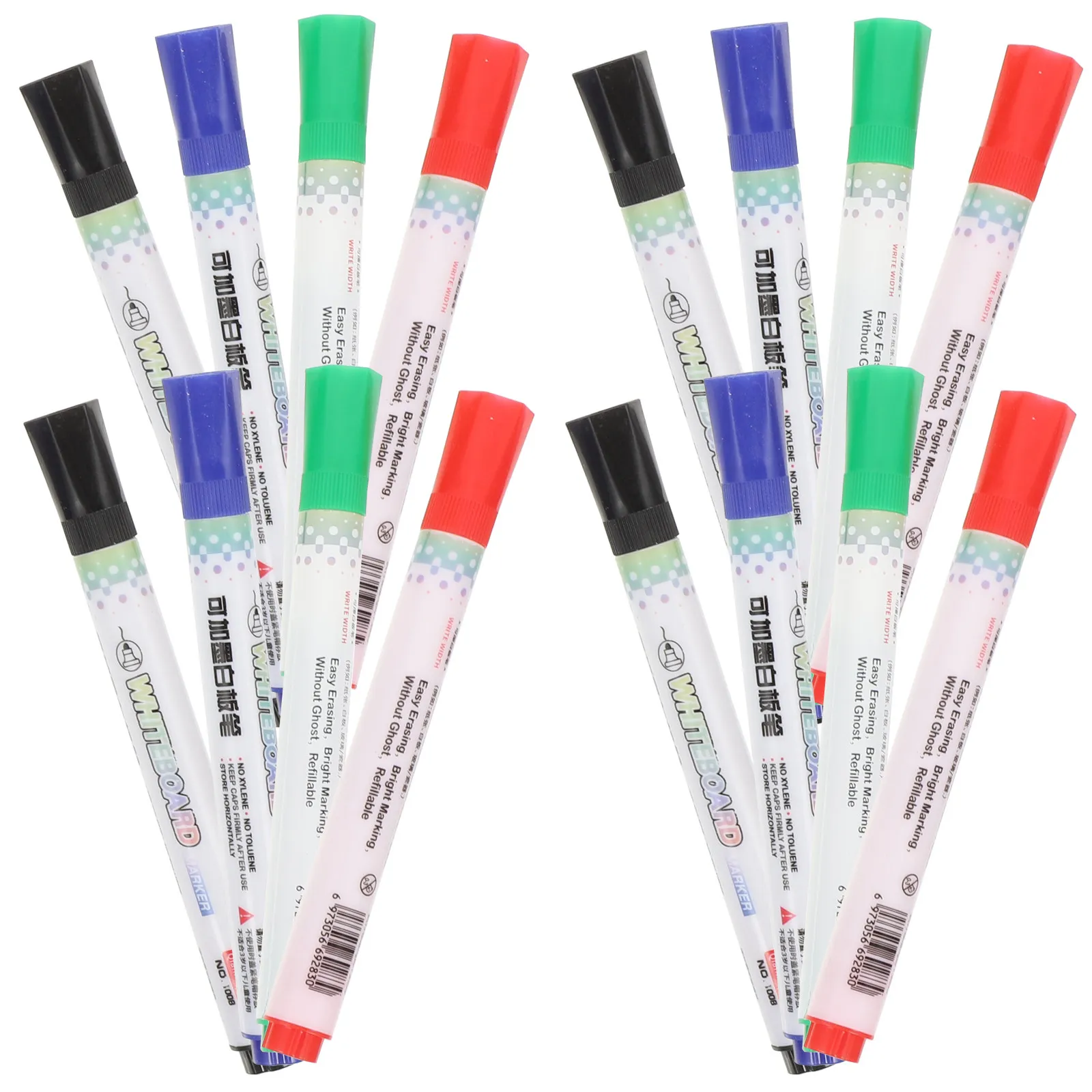 20Pcs Whiteboard Markers Odorless Eco Friendly Smooth Writing Office School Home Classroom Stationery Plastic Tip Writing Marker
20Pcs Whiteboard Markers Odorless Eco Friendly Smooth Writing Office School Home Classroom Stationery Plastic Tip Writing Marker