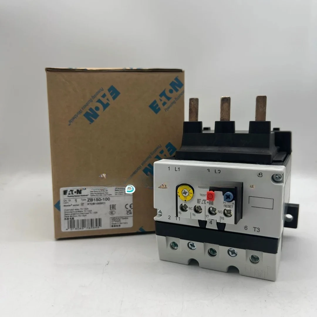 EATON Eaton Muller, thermal overload relay ZB150-100 new XTOB100GC1 imported UL certification
EATON Eaton Muller, thermal overload relay ZB150-100 new XTOB100GC1 imported UL certification