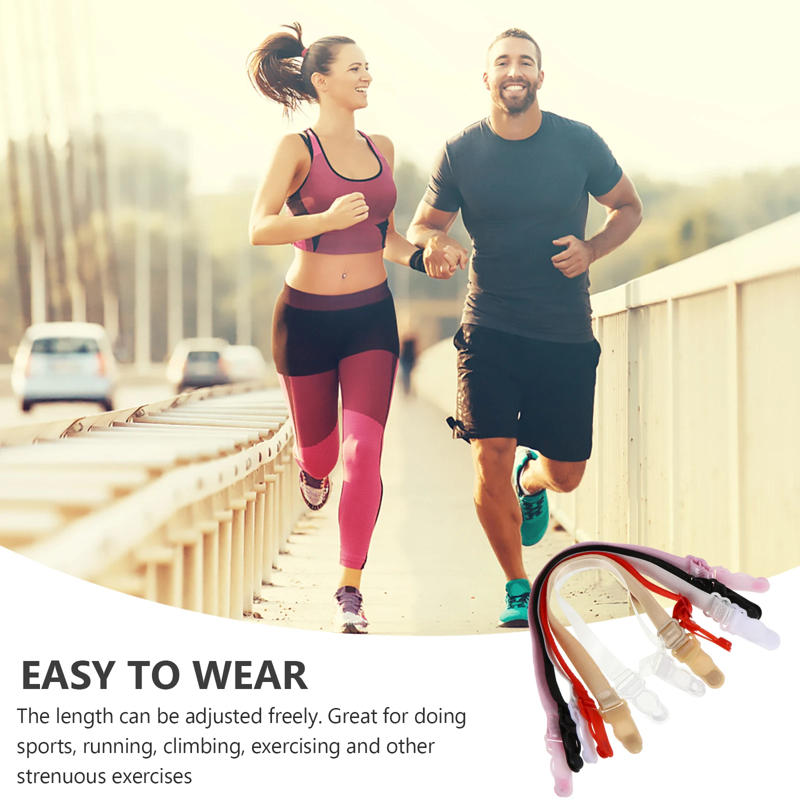 6pcs Bra Strap Buckles Adjustable Non-slip Underwear Holders Elastic Shoulder Straps Lingerie Accessories for Women Sports
6pcs Bra Strap Buckles Adjustable Non-slip Underwear Holders Elastic Shoulder Straps Lingerie Accessories for Women Sports