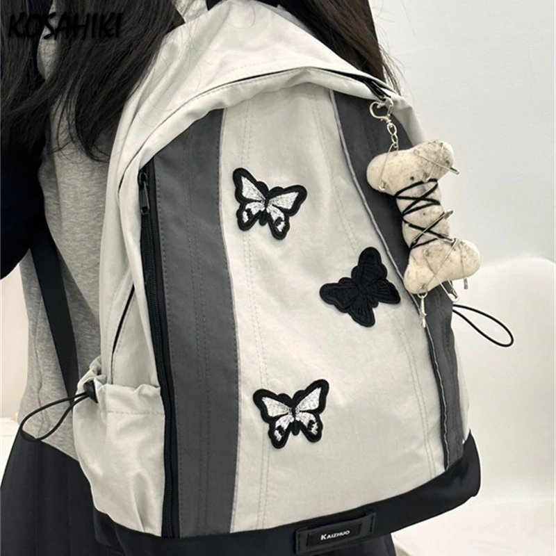 Backpacks for Students Casual Travel Vintage Patchwork Butterfly Women Bags Y2k Contrast Color High-capacity Trendy Schoolbags
Backpacks for Students Casual Travel Vintage Patchwork Butterfly Women Bags Y2k Contrast Color High-capacity Trendy Schoolbags