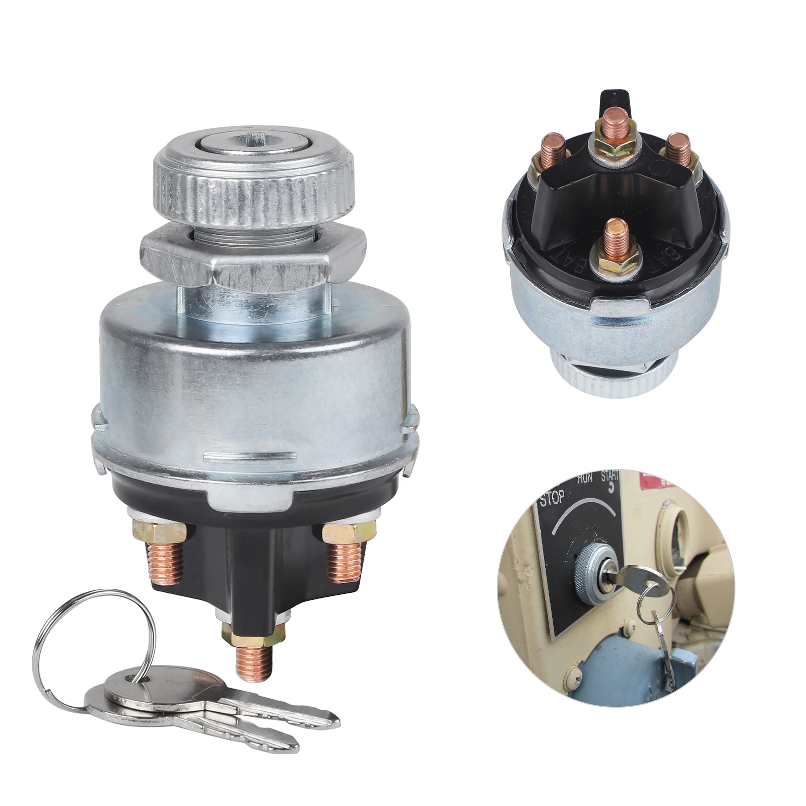 Для Ford Jubilee тракторный прицеп, приспособления для растений, переключатель зажигания с 2 ключами, медь, 4 положения, 4 клеммы, OEM 80153 85936
Для Ford Jubilee тракторный прицеп, приспособления для растений, переключатель зажигания с 2 ключами, медь, 4 положения, 4 клеммы, OEM 80153 85936