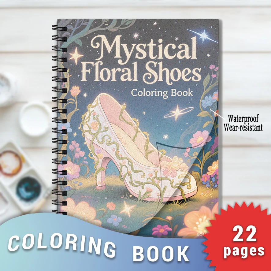 Adult Coloring Book - 8.3x 11.2 Inch 22 Page Coloring Book - Helps Reduce Stress and Ease Emotions
Adult Coloring Book - 8.3x 11.2 Inch 22 Page Coloring Book - Helps Reduce Stress and Ease Emotions