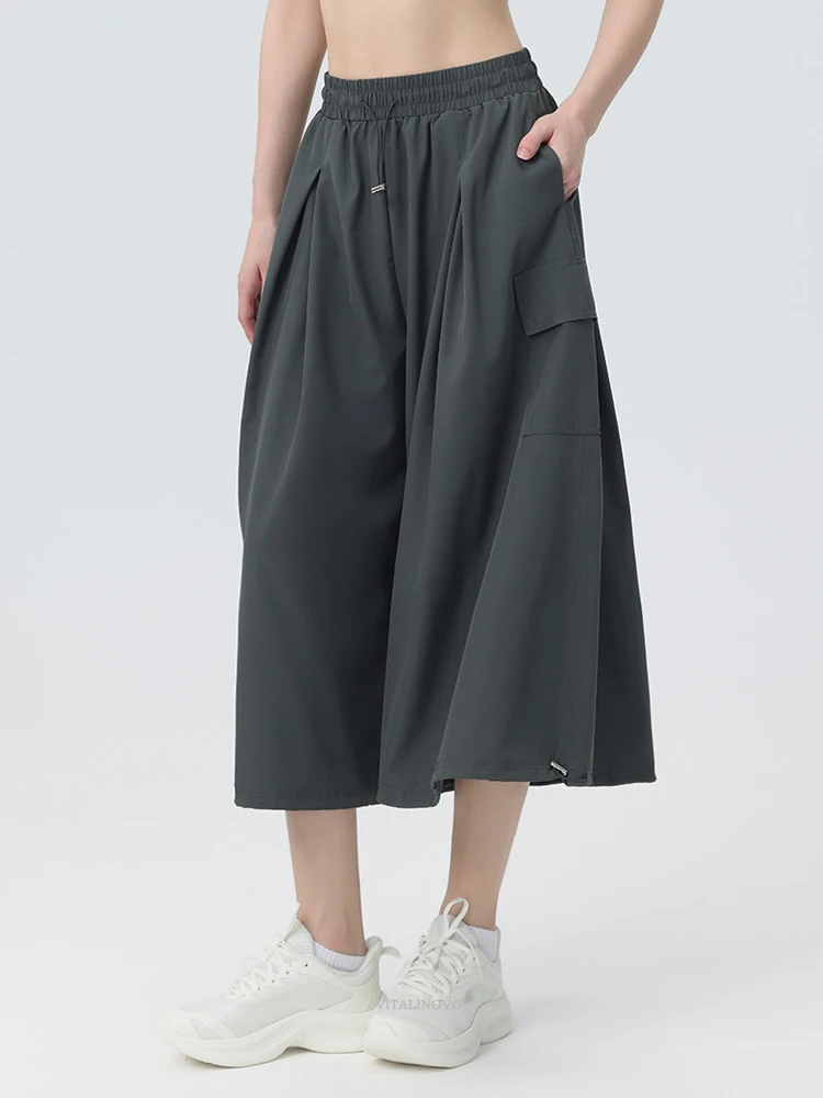 VITALINOVO Womens Capris with Pockets Loose Fit Casual Capri Pants Dressy Lightweight Ladies Baggy Cargo Track Pants for Hiking
VITALINOVO Womens Capris with Pockets Loose Fit Casual Capri Pants Dressy Lightweight Ladies Baggy Cargo Track Pants for Hiking