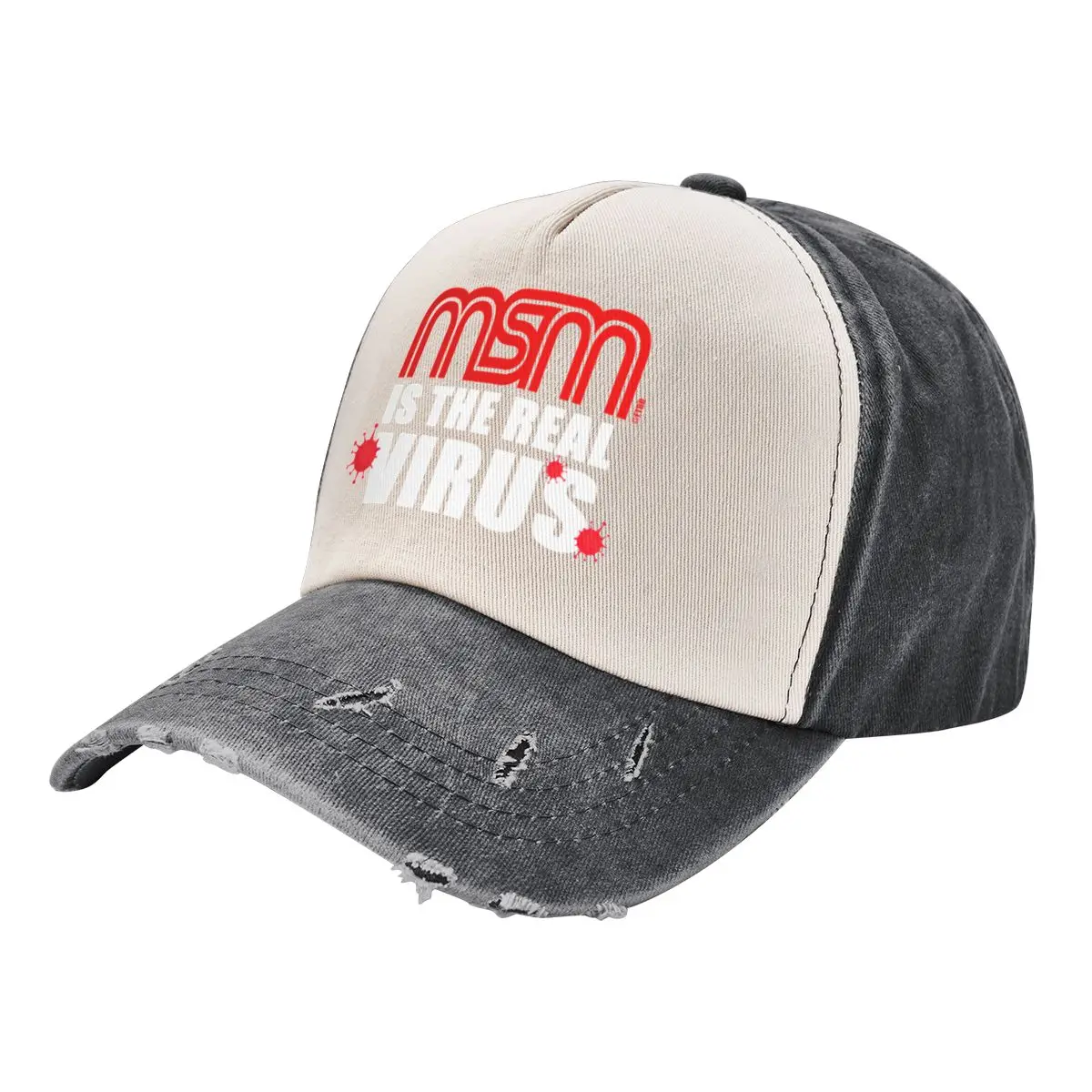 MSM Is The Real Virus | Mainstream Media Is The Real Virus | CNN Logo Parody Baseball Cap Beach Visor For Women Men's
MSM Is The Real Virus | Mainstream Media Is The Real Virus | CNN Logo Parody Baseball Cap Beach Visor For Women Men's