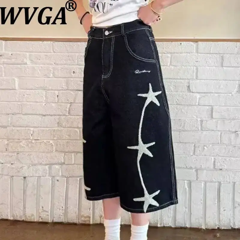 WVGA Spring Summer New Man American Style Flocked Embroidered Denim Cropped Pants Niche Chic Casual High Street Jeans Ins W23105
WVGA Spring Summer New Man American Style Flocked Embroidered Denim Cropped Pants Niche Chic Casual High Street Jeans Ins W23105