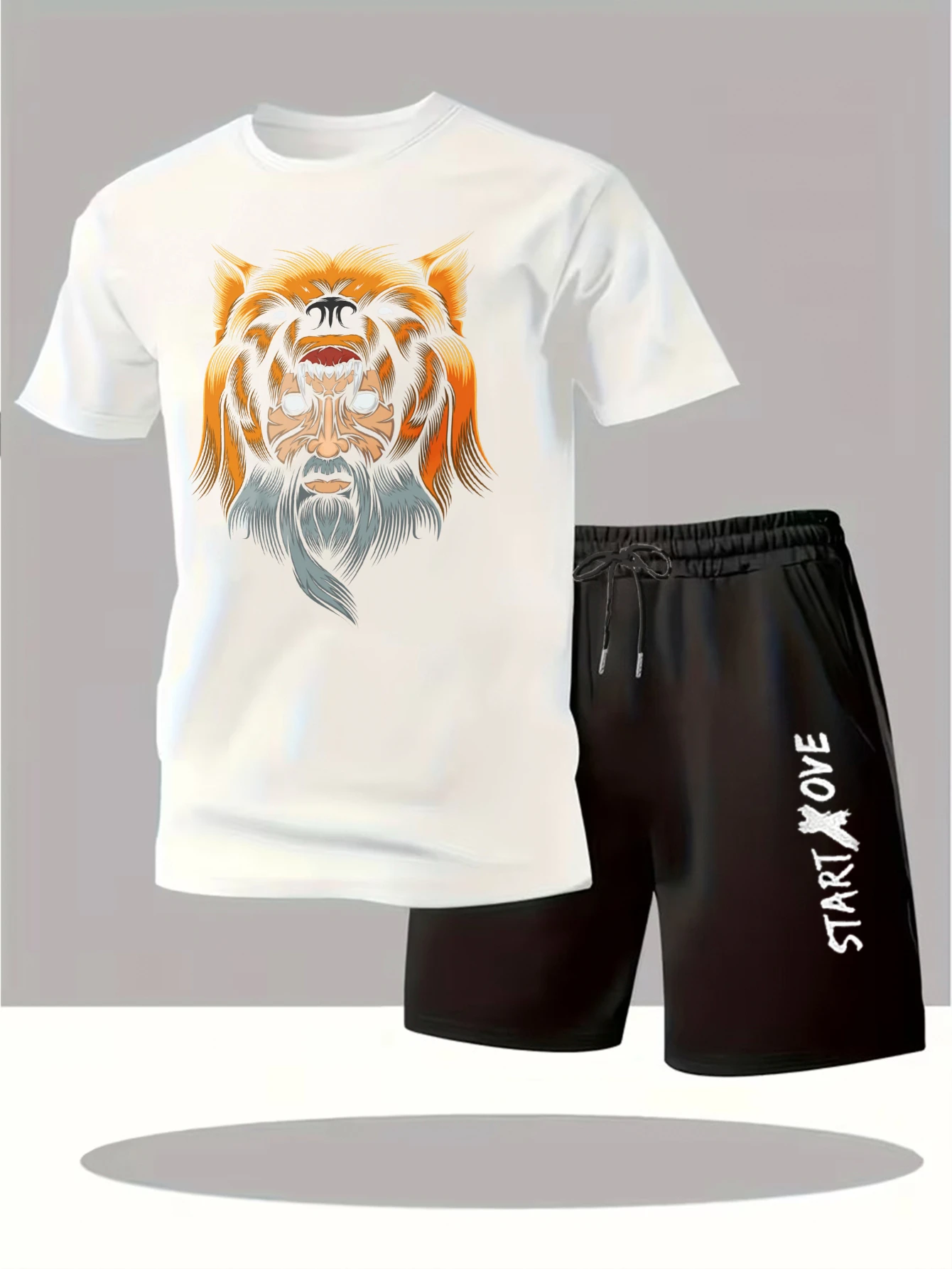 Мужские комплекты 2025: Новая модная одежда в стиле Y2K, спортивные костюмы, графические принты, короткий рукав, мужские костюмы, спортивные костюмы-тройки, комплекты одежды
Мужские комплекты 2025: Новая модная одежда в стиле Y2K, спортивные костюмы, графические принты, короткий рукав, мужские костюмы, спортивные костюмы-тройки, комплекты одежды