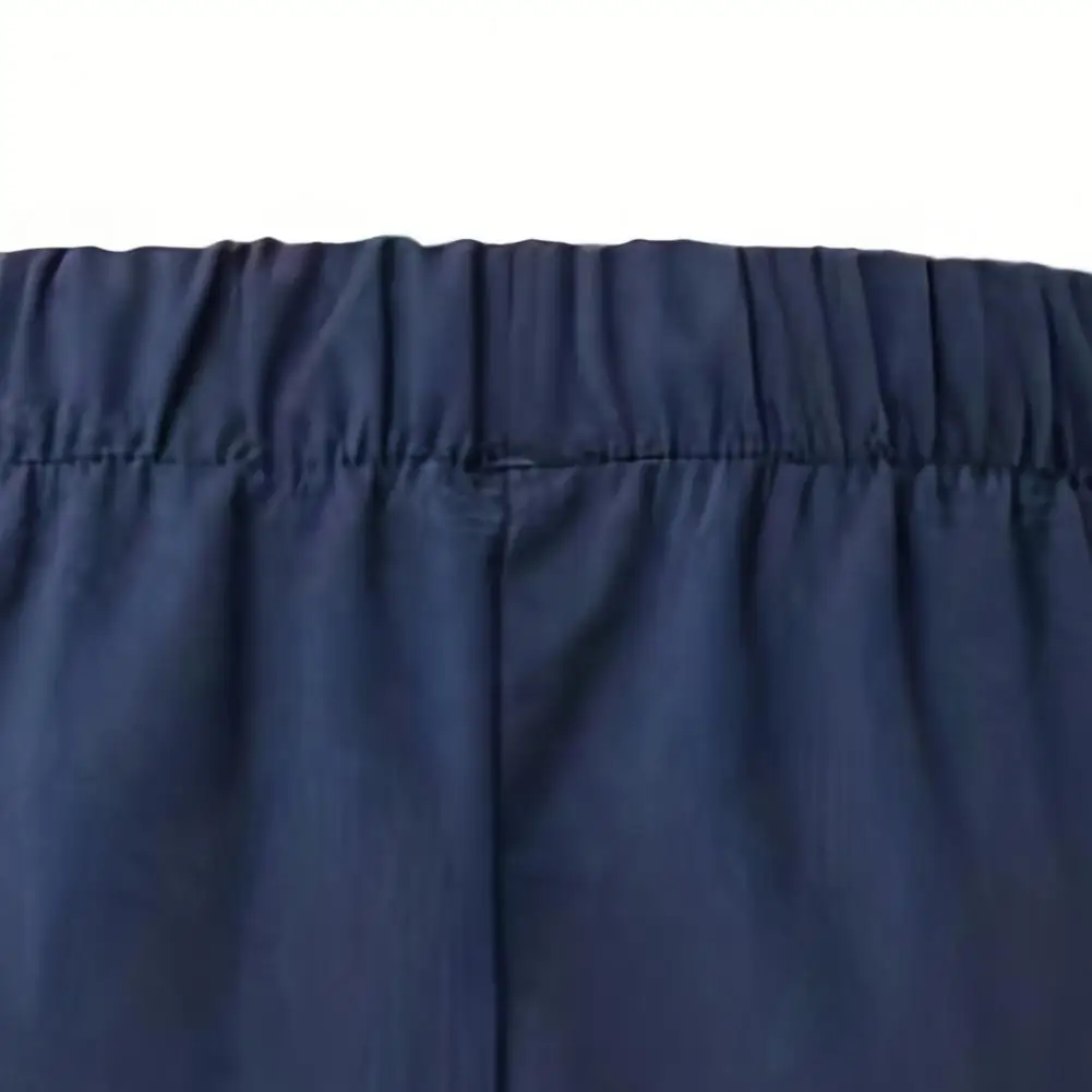 Women Loose Fit Pants Wide Leg Casual Pocket Design Trousers with Pockets Loose Fit Pure Color Commuting Work Trousers
Women Loose Fit Pants Wide Leg Casual Pocket Design Trousers with Pockets Loose Fit Pure Color Commuting Work Trousers