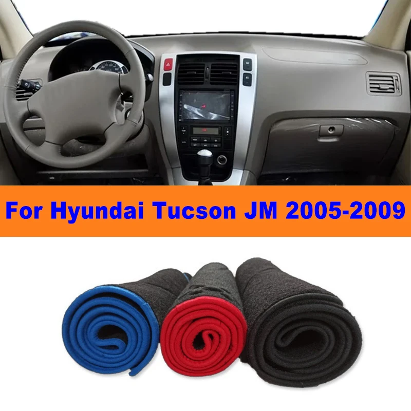 Anti-Glare Dashboard Cover Dash Mat Non-Slip Sun Shade Pad Interior Protector For Hyundai Tucson JM 2005-2009 Car Accessories
Anti-Glare Dashboard Cover Dash Mat Non-Slip Sun Shade Pad Interior Protector For Hyundai Tucson JM 2005-2009 Car Accessories