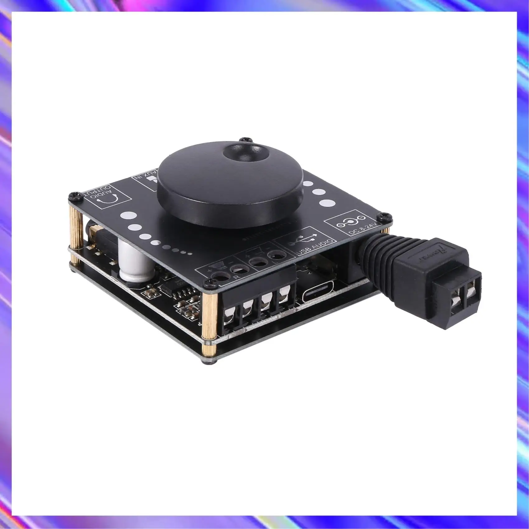 A24U 3X XY-AP50L Mini Bluetooth 5.0 50W+50W Wireless Audio Power Digital Amplifier Board Stereo Amp 3.5MM AUX USB APP
A24U 3X XY-AP50L Mini Bluetooth 5.0 50W+50W Wireless Audio Power Digital Amplifier Board Stereo Amp 3.5MM AUX USB APP