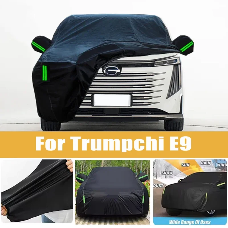 For Trumpchi E9 Full Car Cover Four Seasons Outdoor Sun Anti UV Rain Snow Dust Protection Oxford Cloth Accessories
For Trumpchi E9 Full Car Cover Four Seasons Outdoor Sun Anti UV Rain Snow Dust Protection Oxford Cloth Accessories