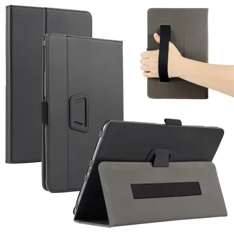 Folio PU Leather Stand Funda Case For Lenovo Tab P12 2023 TB370FU Case Magnetic Cover with Hand Strap Xiaoxin Pad Pro 12.7"
