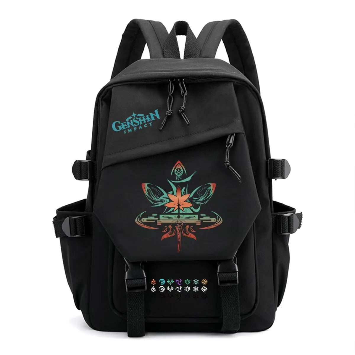 Genshin Impact Backpack Cartoon Fashion Project Xiao Wanderer Print Student Schoolbag Unisex Large Capacity Travel Backpacks
Genshin Impact Backpack Cartoon Fashion Project Xiao Wanderer Print Student Schoolbag Unisex Large Capacity Travel Backpacks