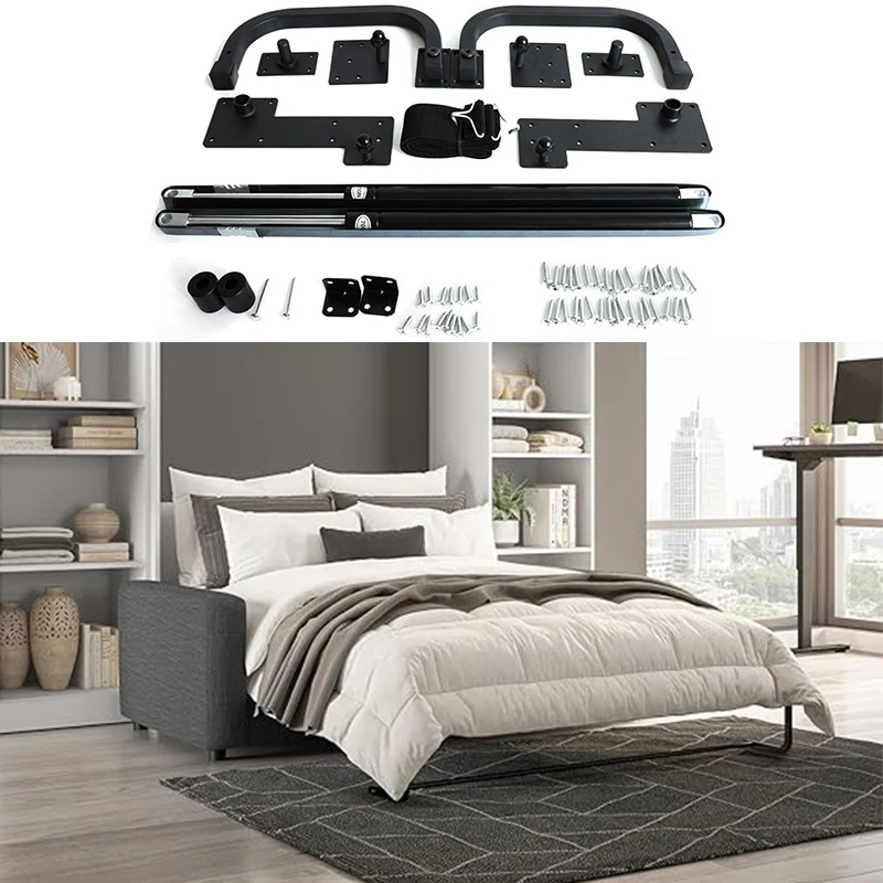 Modern Style Accessories Mechanism Mounted Multifunction Horizontal Bedroom Furniture Folding Wall Murphy Bed Hardware Kit
Modern Style Accessories Mechanism Mounted Multifunction Horizontal Bedroom Furniture Folding Wall Murphy Bed Hardware Kit
