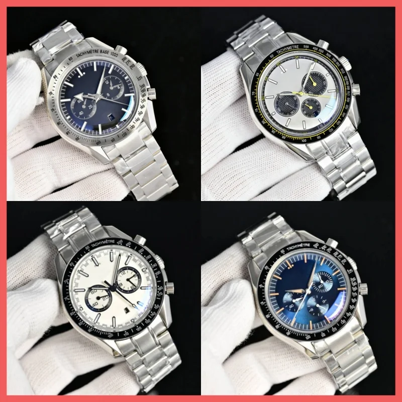 42mm Watches for Man 904L Stainless Steel Automatic Movement High Quality Speedmaster Case Luxury Brand Watch
42mm Watches for Man 904L Stainless Steel Automatic Movement High Quality Speedmaster Case Luxury Brand Watch