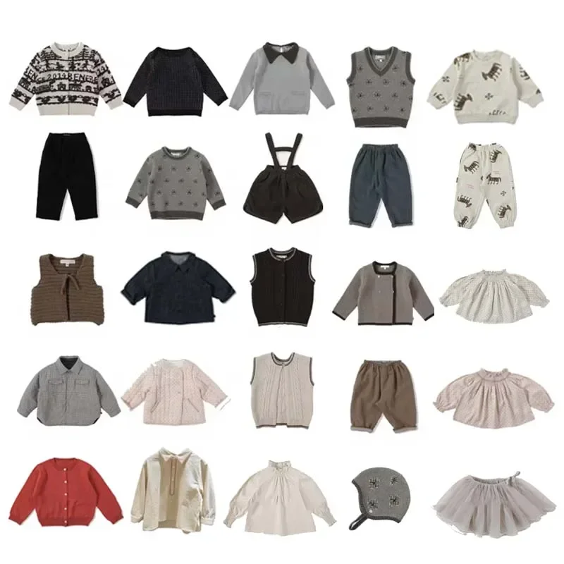 Pre-sale(Ship in October) 2024 BEN Autumn Kids Clothes Boys Vests Knitted Wool Cardigan Girls Skirts for Kids Plaid Jacket Pants
Pre-sale(Ship in October) 2024 BEN Autumn Kids Clothes Boys Vests Knitted Wool Cardigan Girls Skirts for Kids Plaid Jacket Pants