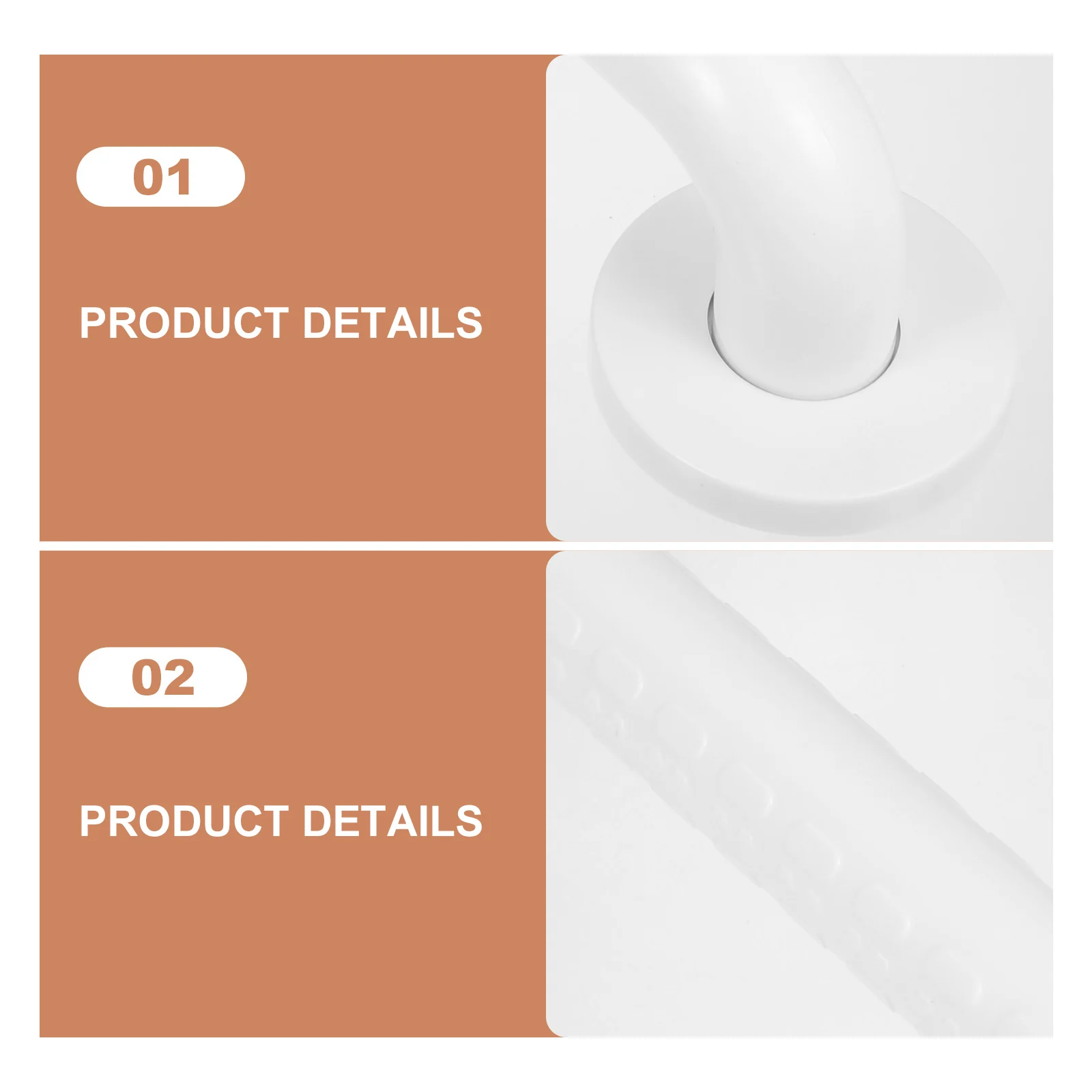 Bathroom Grab Bar for Home Use Non-Slip Safety Handrail with Ergonomic Design Strong Stainless Steel Core Ideal for Elderly
Bathroom Grab Bar for Home Use Non-Slip Safety Handrail with Ergonomic Design Strong Stainless Steel Core Ideal for Elderly
