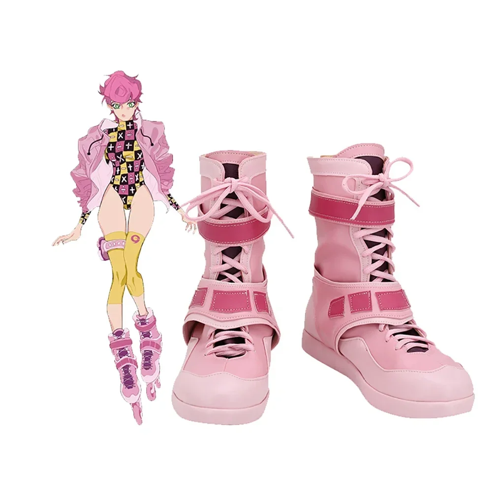Сапоги для косплея Trish Una на заказ, розовая кожа, обувь для Хэллоуина в стиле аниме «Невероятные приключения ДжоДжо»
Сапоги для косплея Trish Una на заказ, розовая кожа, обувь для Хэллоуина в стиле аниме «Невероятные приключения ДжоДжо»