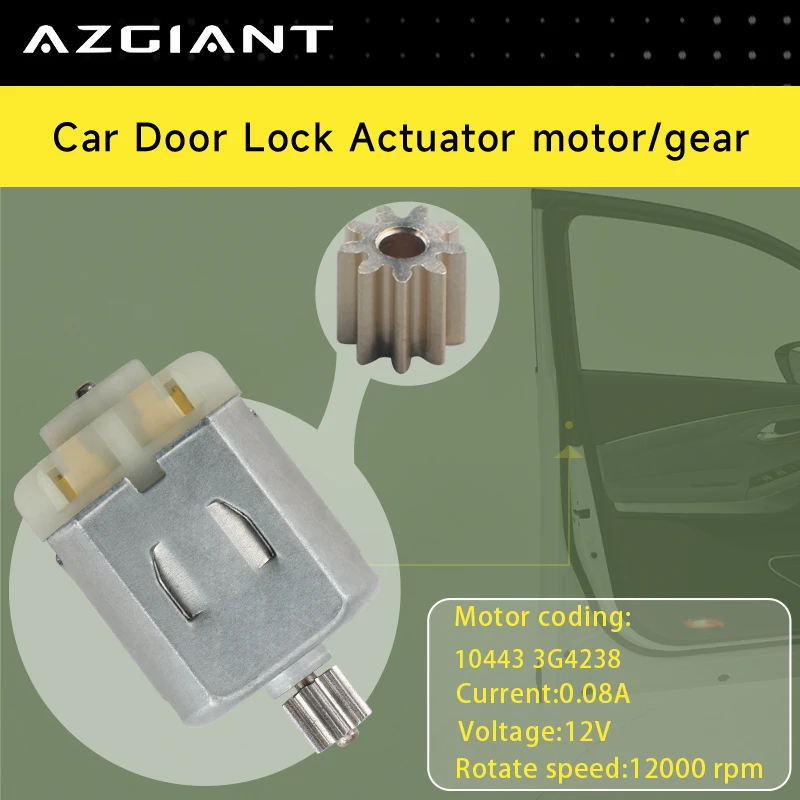 Car Side Door Latch with power lock motor 10443 12V Gears 9T Disassembly Tools For VW Touareg MK2 EOS 1F7 1F8 vehicle accessory
Car Side Door Latch with power lock motor 10443 12V Gears 9T Disassembly Tools For VW Touareg MK2 EOS 1F7 1F8 vehicle accessory