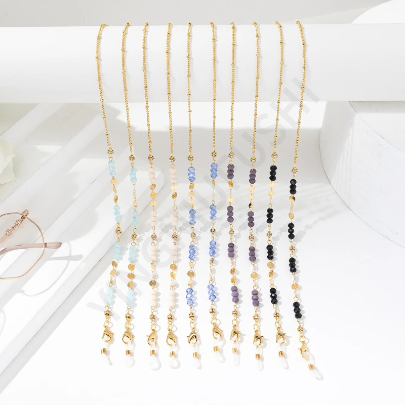 ROXI | Crystal Stone Glasses Chain for Women New Face Mask Chains Lanyard Hanging Reading Eyewear Holder Rope Strap
ROXI | Crystal Stone Glasses Chain for Women New Face Mask Chains Lanyard Hanging Reading Eyewear Holder Rope Strap