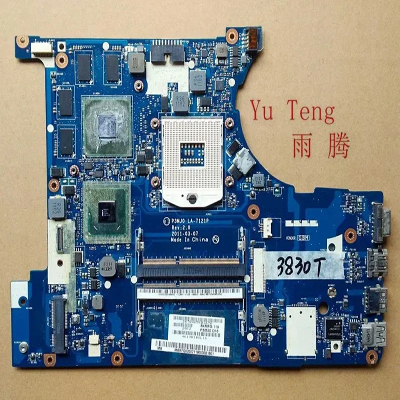 For Acer 3830 3830T 3830TG Laptop Motherboard P3MJ0 LA-7121P Mainboard 100% Tested OK Fully Work Free Shipping
For Acer 3830 3830T 3830TG Laptop Motherboard P3MJ0 LA-7121P Mainboard 100% Tested OK Fully Work Free Shipping