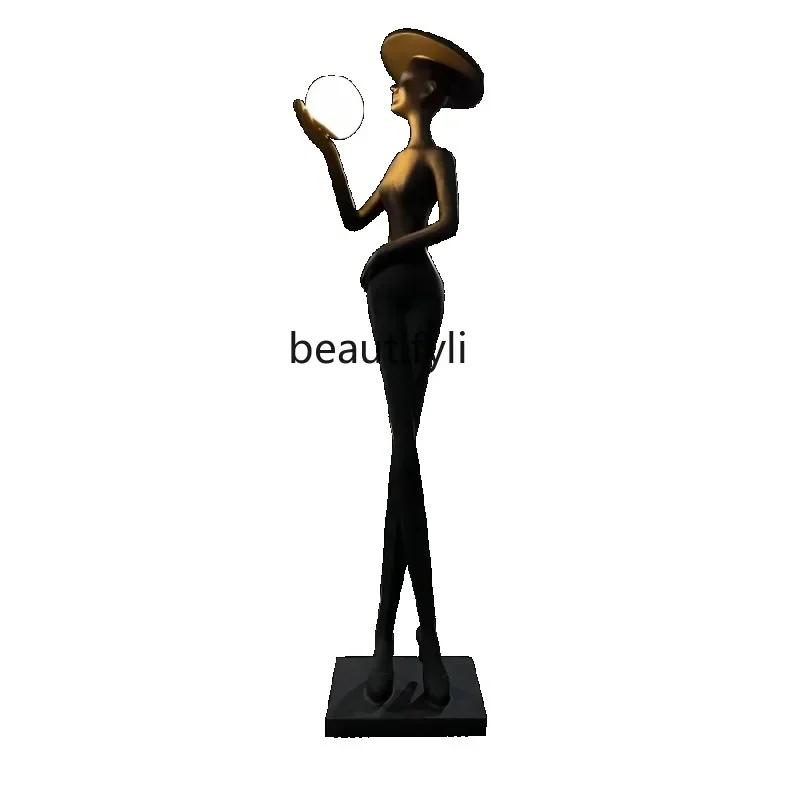 Nordic Humanoid Sculpture Floor Lamp Creative Ball Designer Exhibition Hall Hotel Sales Office Figure Decoration Floor Lamp
Nordic Humanoid Sculpture Floor Lamp Creative Ball Designer Exhibition Hall Hotel Sales Office Figure Decoration Floor Lamp