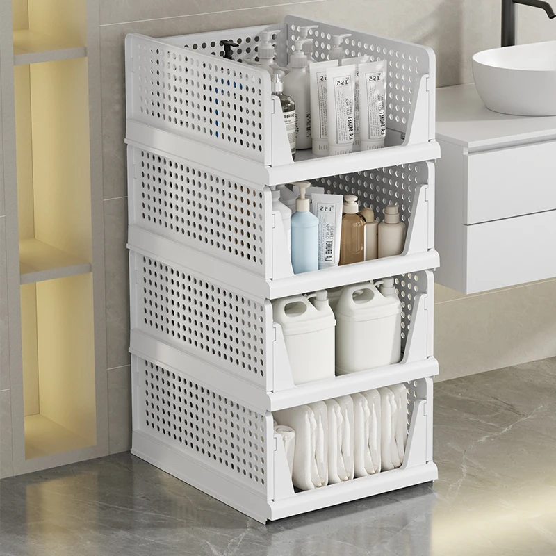 Foldable Storage Basket, Freely Stackable Multi-Layer Heavy-Duty,Stores Snacks/Clothes/Toys, Ideal for Living Room/Bedroom
Foldable Storage Basket, Freely Stackable Multi-Layer Heavy-Duty,Stores Snacks/Clothes/Toys, Ideal for Living Room/Bedroom