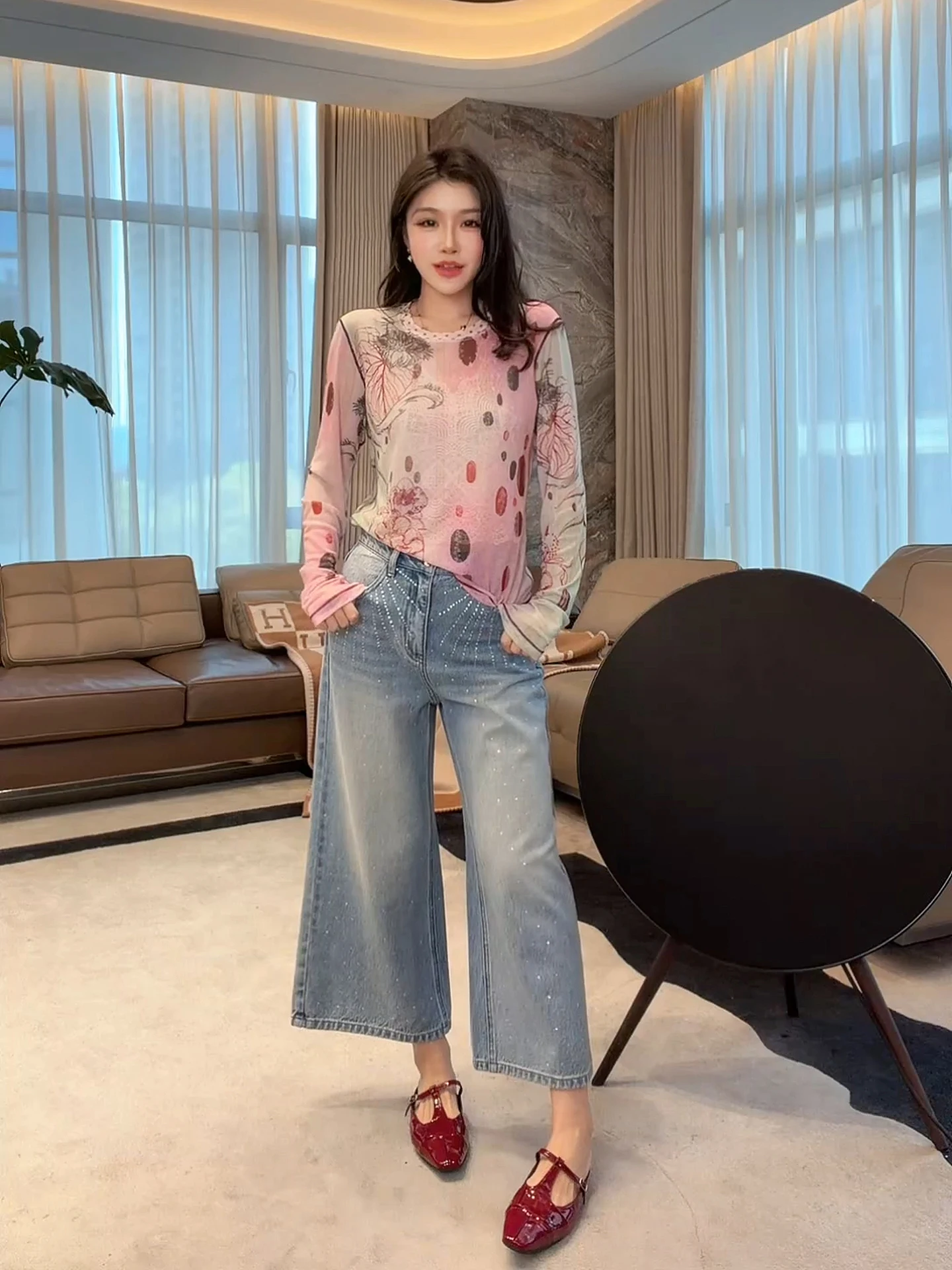 Lao Yang Family Clothes ME Bamboo Leaf 2026 New Fashion Breathable Slimming Long Sleeve Casual T-Shirt Polyester Fiber
Lao Yang Family Clothes ME Bamboo Leaf 2026 New Fashion Breathable Slimming Long Sleeve Casual T-Shirt Polyester Fiber