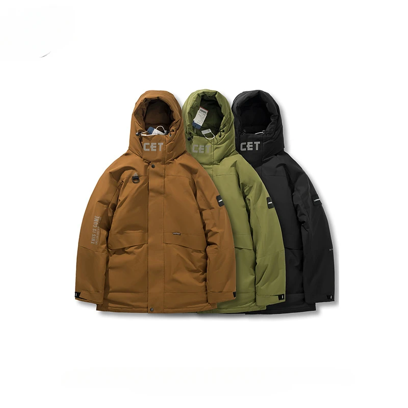 Autumn Winter Cold-resistant Warm Thickened Fluffy Down Coat Men's Hooded Windproof Casual Large Size Loose Zipper Parkas Jacket
Autumn Winter Cold-resistant Warm Thickened Fluffy Down Coat Men's Hooded Windproof Casual Large Size Loose Zipper Parkas Jacket