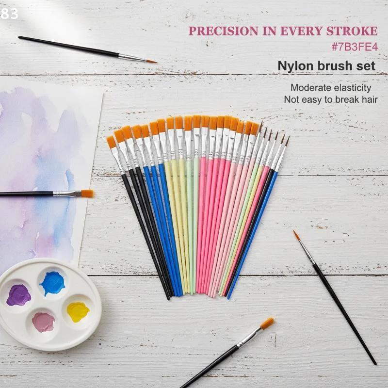 12 Pcs Painting Brushes Set Art Round Flat Hair Nylon Hair Paint Brush Pen For Oil Acrylic Watercolor School Art Supplies
12 Pcs Painting Brushes Set Art Round Flat Hair Nylon Hair Paint Brush Pen For Oil Acrylic Watercolor School Art Supplies