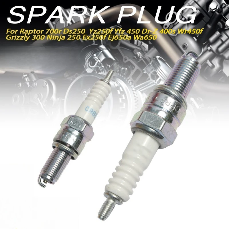 Spark Plug CR8E Ignition For Raptor700r DS250 YZ250F YFZ450 DR-Z400S WR450F Grizzly300 Ninja250 EX250F EJ650A WA650
Spark Plug CR8E Ignition For Raptor700r DS250 YZ250F YFZ450 DR-Z400S WR450F Grizzly300 Ninja250 EX250F EJ650A WA650