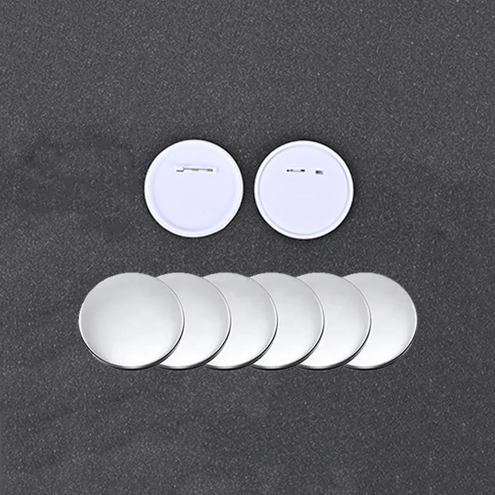 100pcs 25/58mm Metal Brooch Clasps DIY Art Crafts Blank Round Pin Badge Plastic/Iron Hand Press Button Maker Parts Button Maker
100pcs 25/58mm Metal Brooch Clasps DIY Art Crafts Blank Round Pin Badge Plastic/Iron Hand Press Button Maker Parts Button Maker