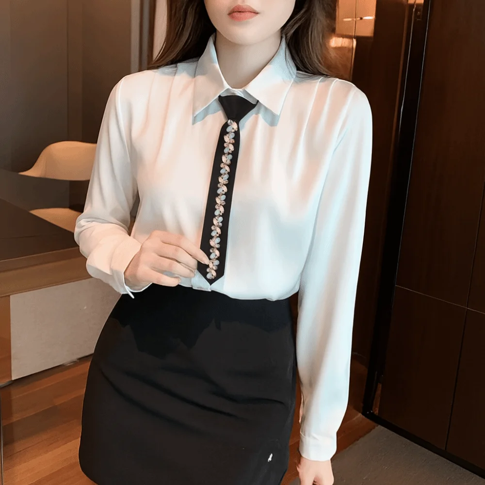 Модный предварительно завязанный галстук в стиле панк JK, консервативный регулируемый галстук-бабочка, винтажный галстук со стразами для мужчин и женщин, униформа, рубашка
Модный предварительно завязанный галстук в стиле панк JK, консервативный регулируемый галстук-бабочка, винтажный галстук со стразами для мужчин и женщин, униформа, рубашка