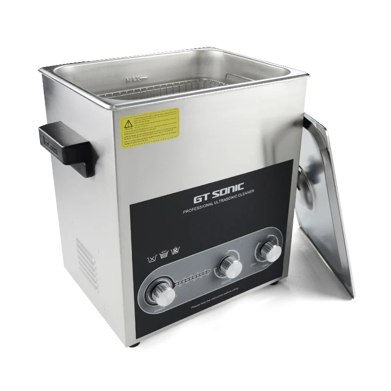 GT SONIC Stainless Steel 13l Heater Power Adjustable Industry Ultrasonic Industrial Cleaner For Rust
GT SONIC Stainless Steel 13l Heater Power Adjustable Industry Ultrasonic Industrial Cleaner For Rust
