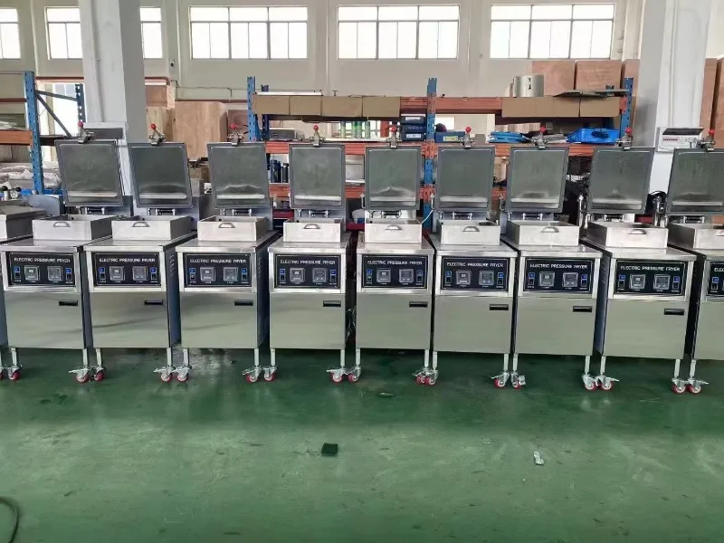 Customized Intelligent Smart Automatic Commercial Gas Fryer Machine Friteuse a Pression Industrial for Broasted Chicken Plantain
Customized Intelligent Smart Automatic Commercial Gas Fryer Machine Friteuse a Pression Industrial for Broasted Chicken Plantain
