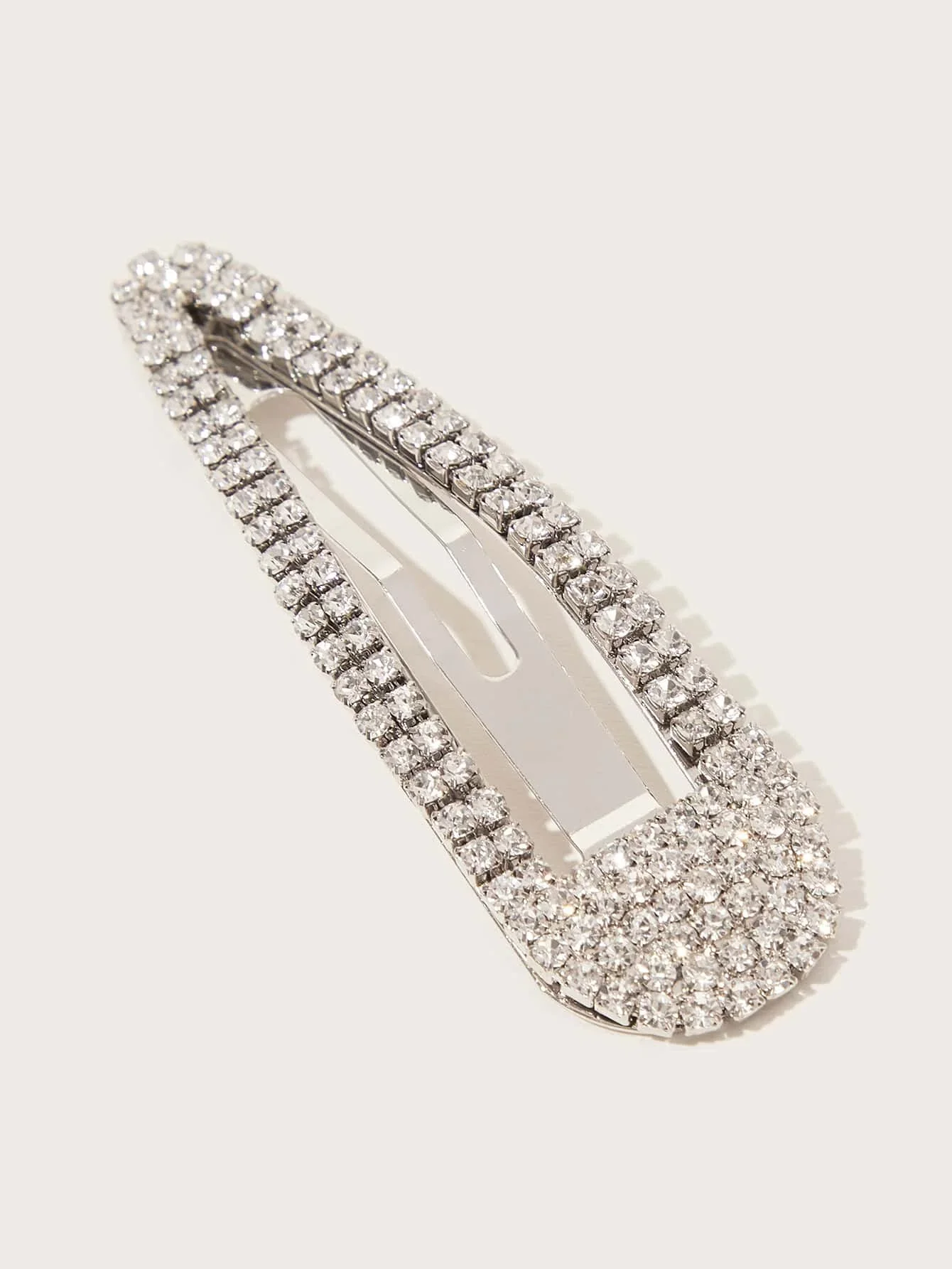 Rhinestone Hair Snap Clip Barrette Claw Hair Accessory For Women
Rhinestone Hair Snap Clip Barrette Claw Hair Accessory For Women