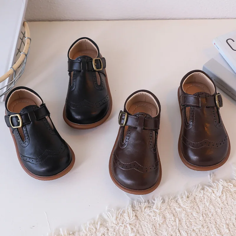 Baby Boys Casual Shoes Spring Autumn Soft Grain Cowhide Kids Leather Shoes Winter Warm Lining Children's Flat Shoes
Baby Boys Casual Shoes Spring Autumn Soft Grain Cowhide Kids Leather Shoes Winter Warm Lining Children's Flat Shoes