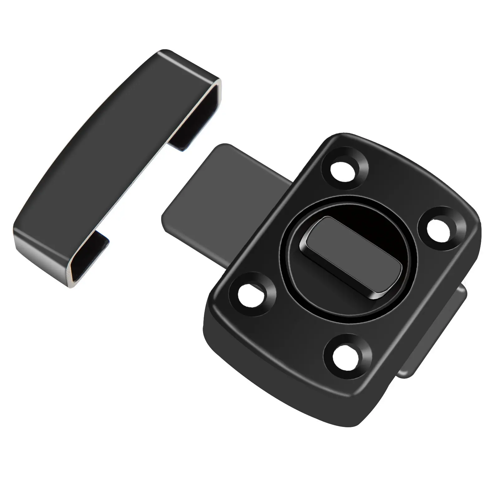 High Hardness Zinc Alloy Embedded Door Latch Sliding Door Lock Safety Reinforcement Lock for Childproof Home Barn Cage Doors
High Hardness Zinc Alloy Embedded Door Latch Sliding Door Lock Safety Reinforcement Lock for Childproof Home Barn Cage Doors