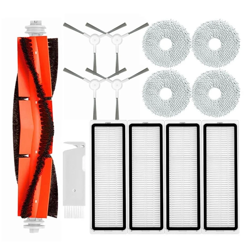 For Xiaomi Robot Vacuum S10+ / S10 Plus Replacement Accessories Main Side Brush Hepa Filter Mop Cloth
For Xiaomi Robot Vacuum S10+ / S10 Plus Replacement Accessories Main Side Brush Hepa Filter Mop Cloth