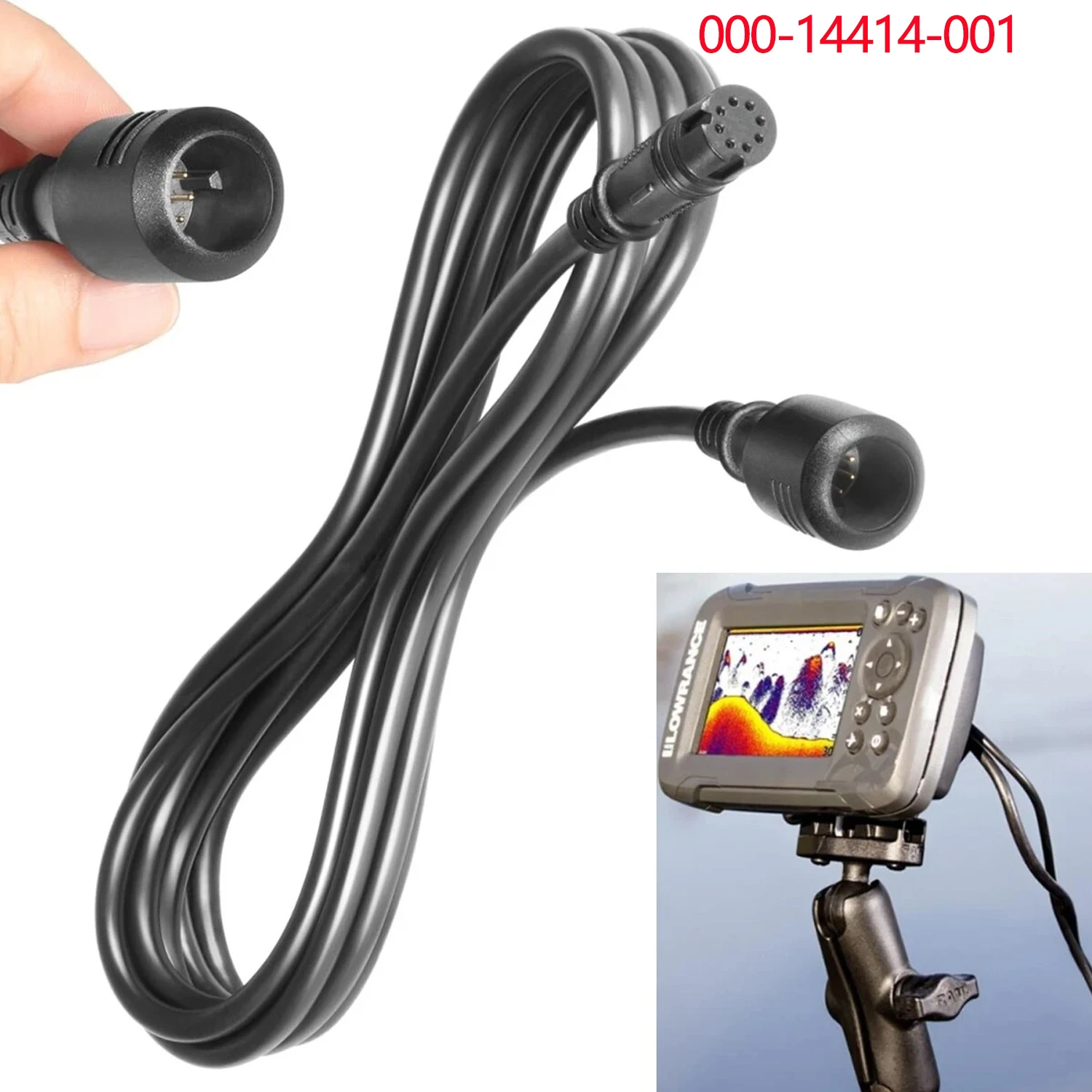 Lowrance 000-14414-001 Extension Cable 10 Feet Compatible with TripleShot/SplitShot Transducers and Hook2 Series Fishfinder
Lowrance 000-14414-001 Extension Cable 10 Feet Compatible with TripleShot/SplitShot Transducers and Hook2 Series Fishfinder